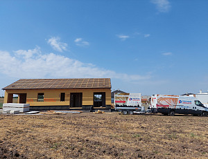 Zateplení dřevostavby pomocí dřevovláknité foukané izolace